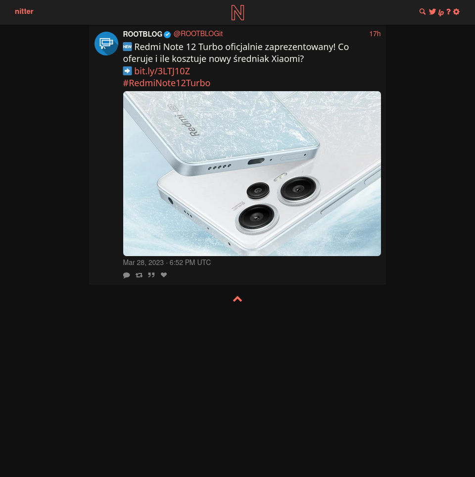 Jak przeglądać Twittera bez konta? Wyjaśniamy! 13 Podgląd tweeta w Nitterze