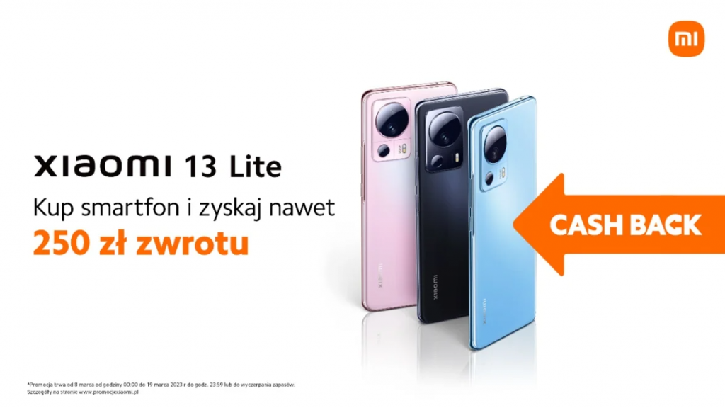 Xiaomi 13 Lite oficjalnie debiutuje w Polsce! Producent przygotował promocję na start z okazji Dnia Kobiet