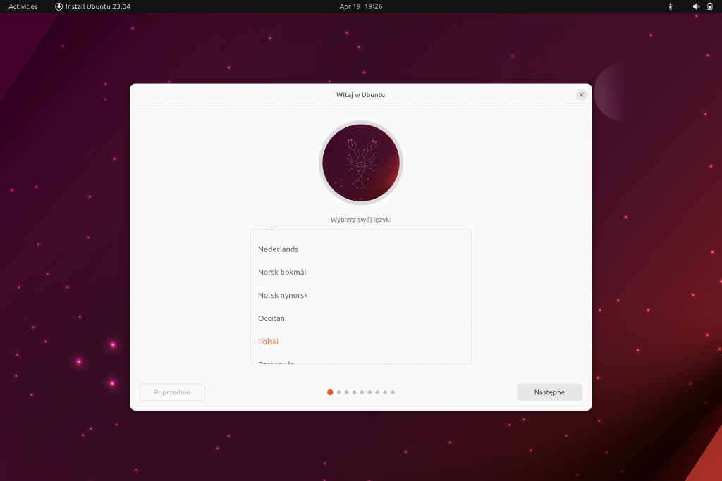 Ubuntu 23.04 - nowy instalator
