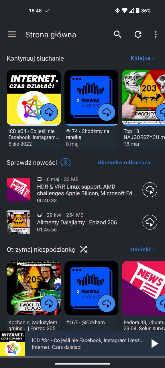 AntennaPod 3.0 wydana! Podcasty stały się jeszcze przyjemniejsze 12 AntennaPod