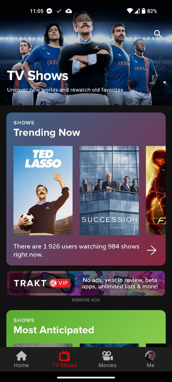 Trakt.tv oficjalnie na Androidzie! Czekaliśmy wiele lat 13 Aplikacja Trakt