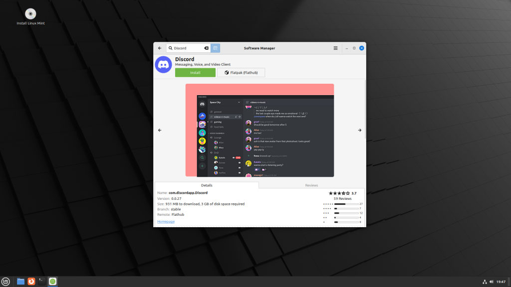 Linux Mint 21.2 Beta wydany! Nowości jest multum 16 Nowy sklep z aplikacjami w Linux Mint