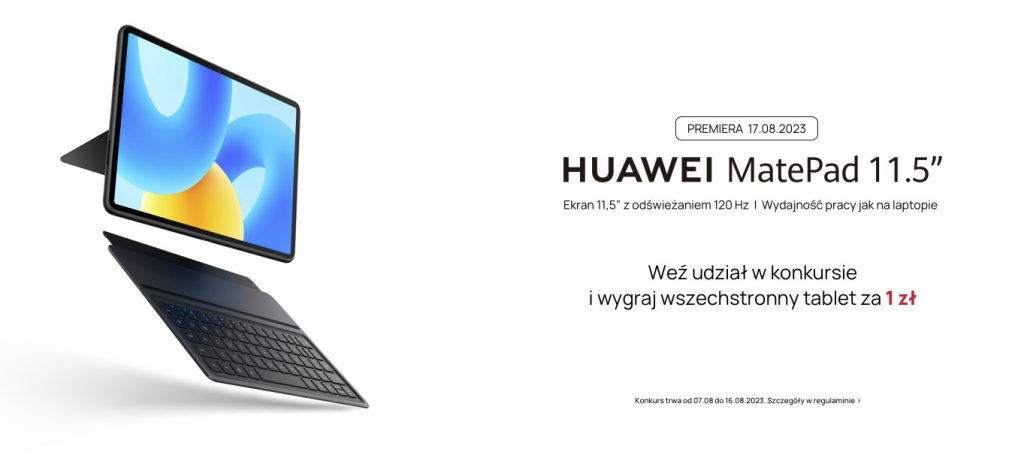 Huawei MatePad 11.5 - zapowiedź i konkurs