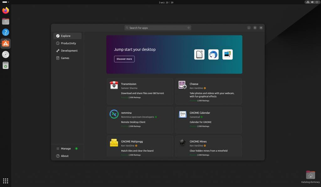 Ubuntu 23.10 już ma GNOME 45 i nowy Snap Store! 18 Ubuntu 23.10 już ma GNOME 45 i nowy Snap Store!
