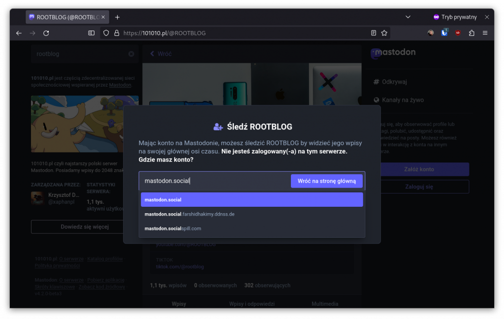 Mastodon 4.2.0 z drobnym, ale ważnym usprawnieniem! 14 Mastodon 4.2.0 z drobnym, ale ważnym usprawnieniem!