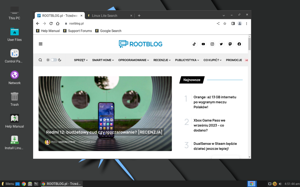 Linux Lite 6.6 już jest i wnosi... chat z AI! 13 Linux Lite 6.6