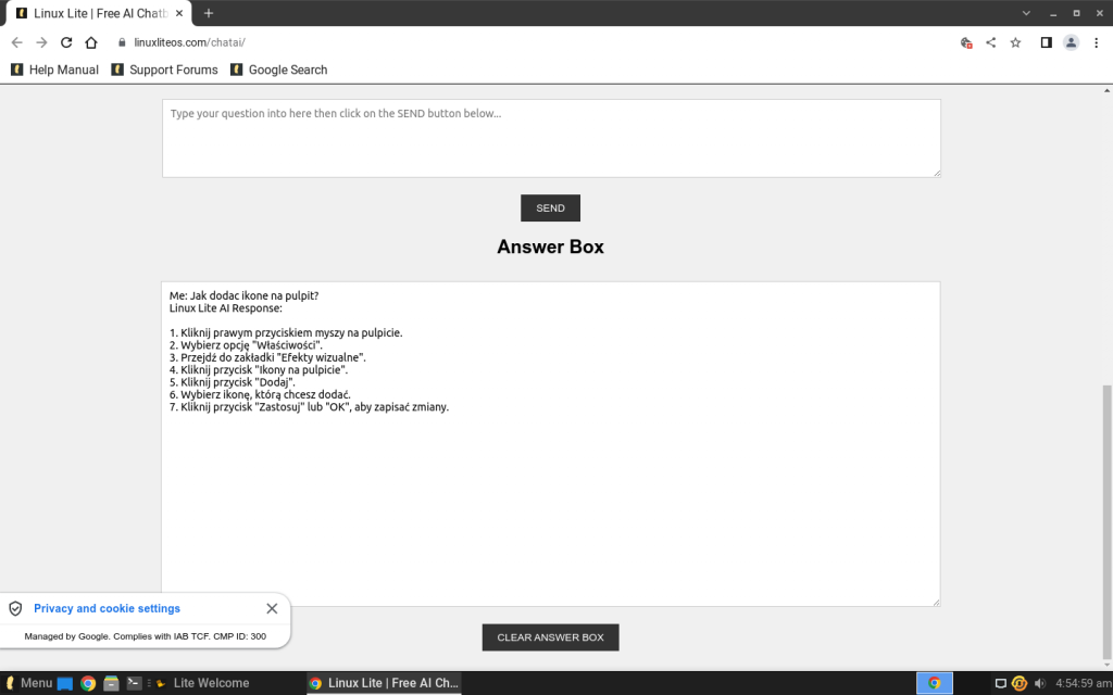 Linux Lite 6.6 już jest i wnosi... chat z AI! 15 Linux Lite 6.6 już jest i wnosi... chat z AI!