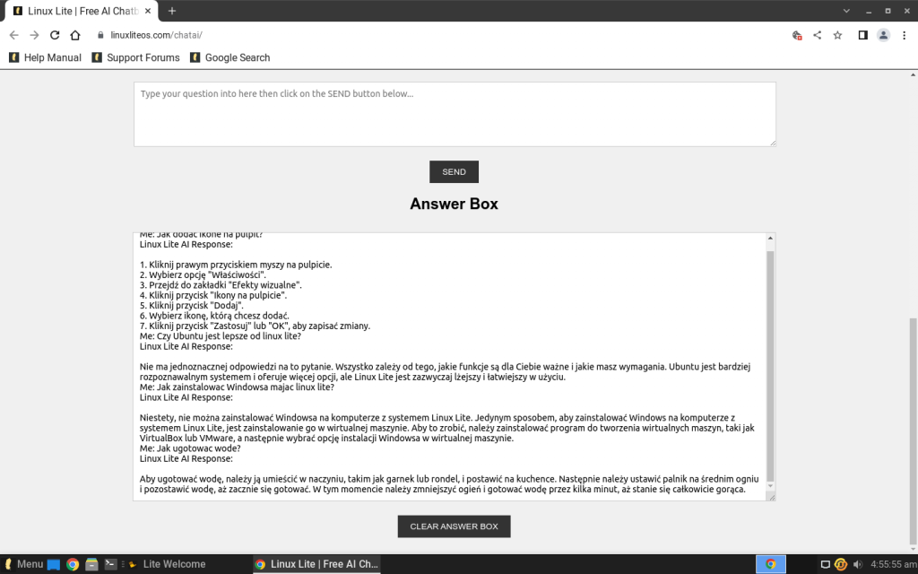 Linux Lite 6.6 już jest i wnosi... chat z AI! 18 Linux Lite 6.6 już jest i wnosi... chat z AI!