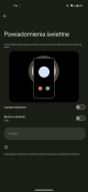 Android 14 - Powiadomienia świetlne & Błysk na ekranie