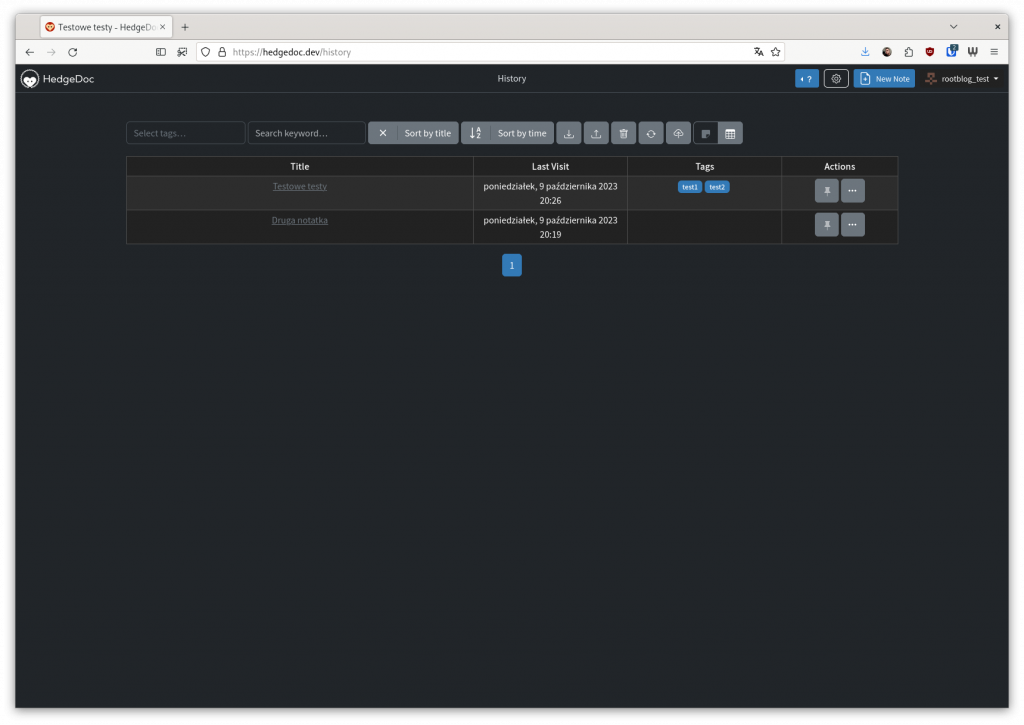 Już można testować HedgeDoc V2! Najlepsza aplikacja do notatek? 13 Już można testować HedgeDoc V2! Najlepsza aplikacja do notatek?