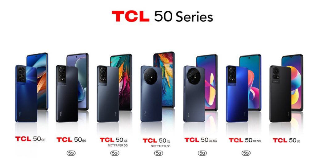 Smartfony z serii TCL 50 i dwa tablety oficjalnie