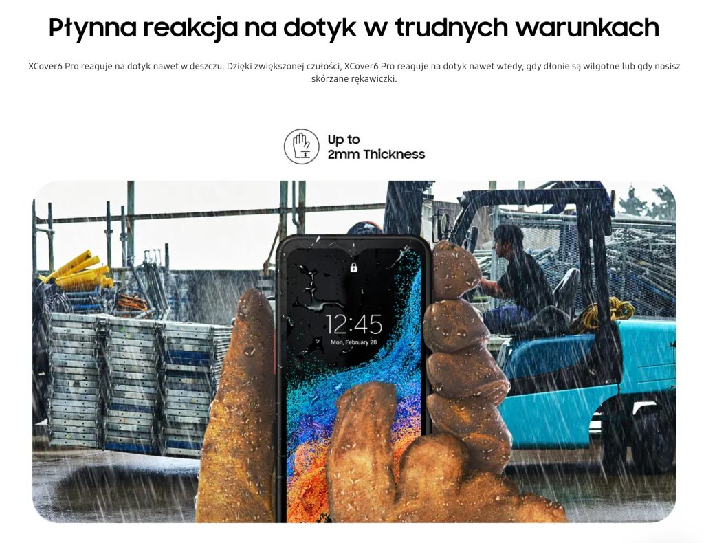 Telefon dla rolnika? Top 5 smartfonów 12 Samsung Galaxy XCover 6 Pro