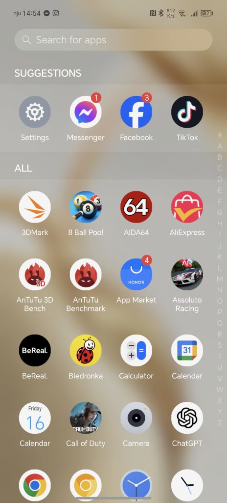 HONOR 200 Pro - Recenzja 68 HONOR 200 Pro - Drawer