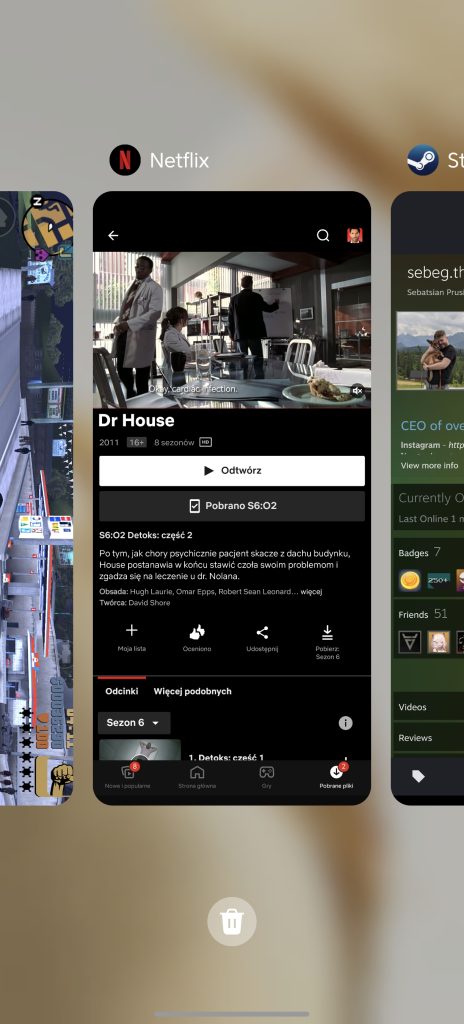 HONOR 200 Pro - Recenzja 69 HONOR 200 Pro - Ostatnie aplikacje