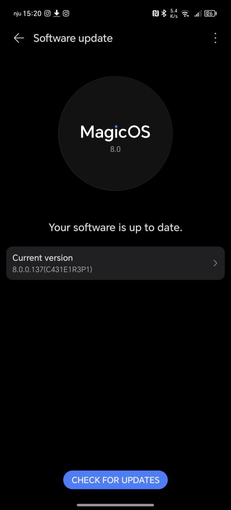 HONOR 200 Pro - Recenzja 72 HONOR 200 Pro - Wersja systemu
