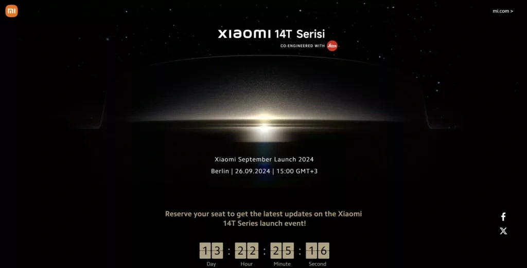 Zapowiedź premiery Xiaomi 14T i Xiaomi 14T Pro
