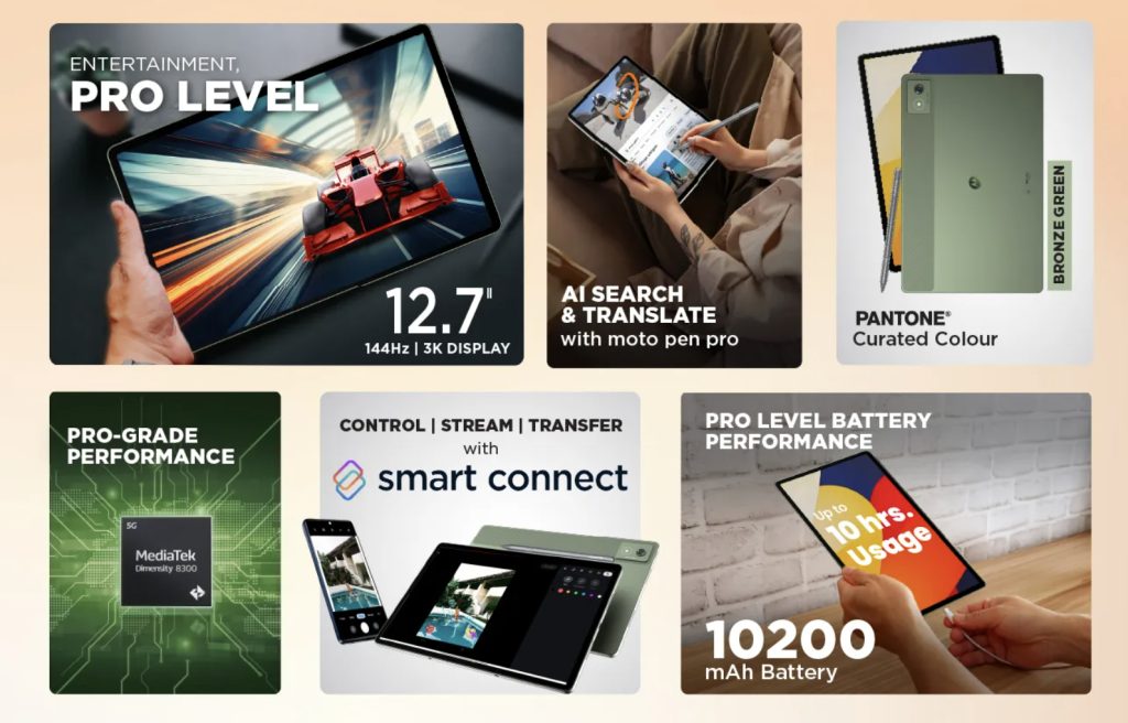 Nowy laptop i tablet od Motoroli oficjalnie zaprezentowane! Poznajcie Moto Book 60 i Moto Pad 60 Pro 14 Motorola Moto Book 60 i Moto Pad 60 Pro oficjalnie