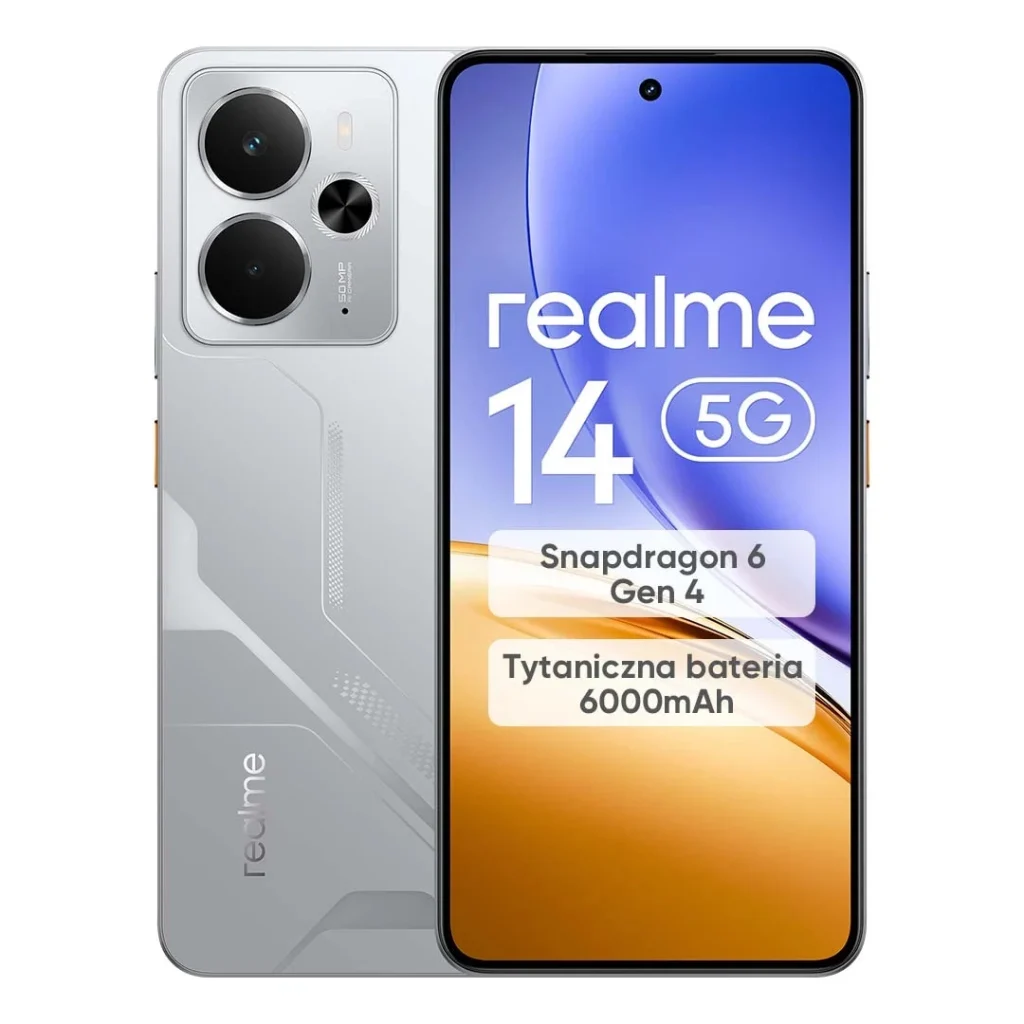 realme 14 5G i 14T 5G debiutują w Polsce! Bateria 6000 mAh i AMOLED 120 Hz w atrakcyjnych cenach 12 realme 14 5G i realme 14T 5G oficjalnie w Polsce