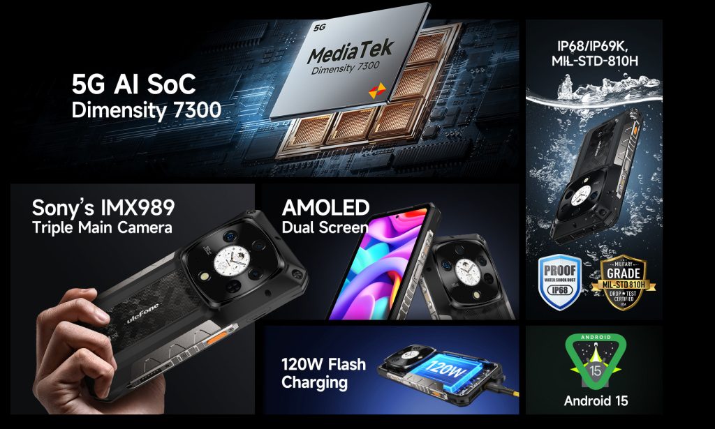 Nowy Ulefone Armor 28 Pro oficjalnie! Potężny pancerniak z niezłą specyfikacją 13 Nowy Ulefone Armor 28 Pro oficjalnie! Potężny pancerniak z niezłą specyfikacją