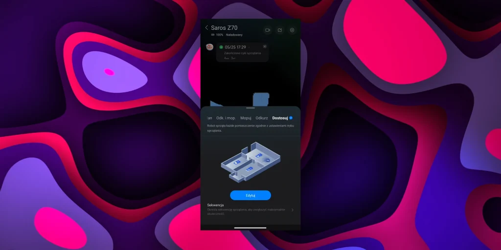 Roborock Saros Z70 – najnowocześniejszy robot sprzątający z ramieniem mechanicznym 27 Roborock Saros Z70 – najnowocześniejszy robot sprzątający z ramieniem mechanicznym