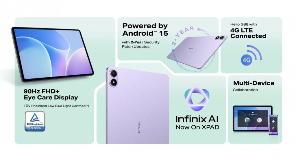 Infinix Xpad 20 oficjalnie zaprezentowany! To solidny tablet, choć z kilkoma brakami 12 Infinix Xpad 20 oficjalnie zaprezentowany! To solidny tablet, choć z kilkoma brakami