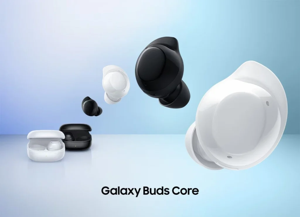 Galaxy - 【joey】Galaxy Buds Samsung prezentuje Galaxy Buds Core. Budżetowo, ale nie ubogo