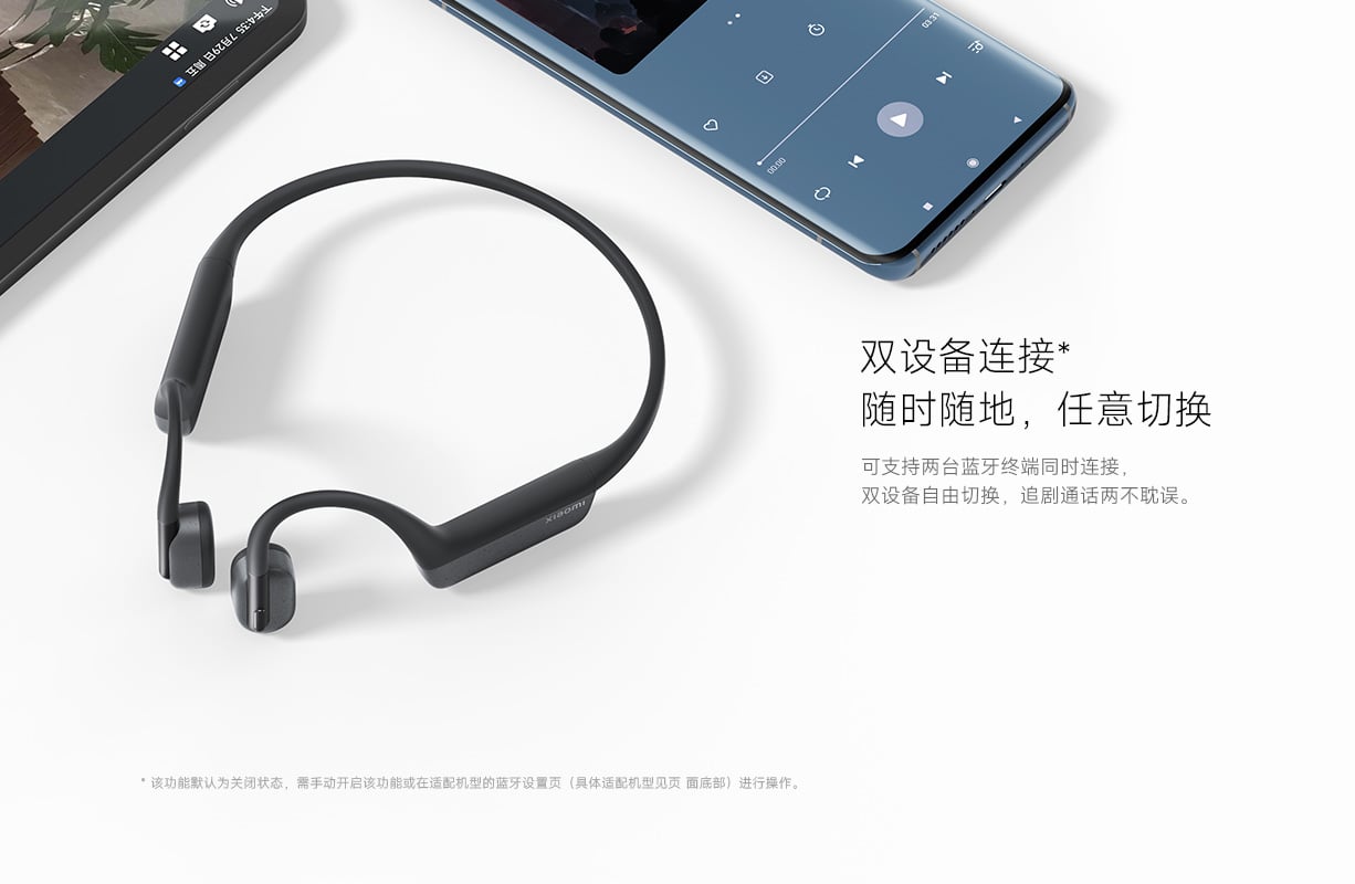 Xiaomi Bone Conduction Headphones 2 trafiają na rynek i kuszą nowościami dla aktywnych