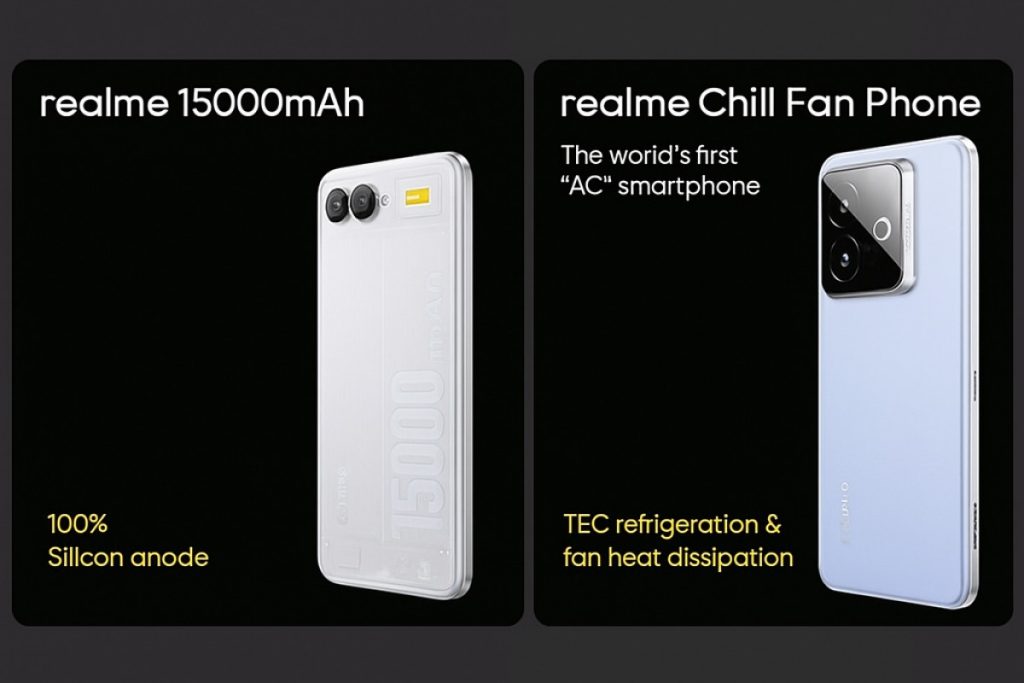 realme prezentuje koncepcyjny smartfon z akumulatorem 15 000 mAh i nowy system chłodzenia 14 realme prezentuje koncepcyjny smartfon z akumulatorem 15 000 mAh i nowy system chłodzenia