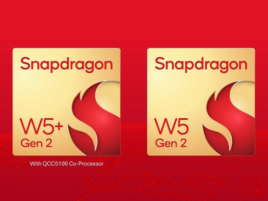 Nowe procesory Snapdragon W5 Gen 2 i W5+ Gen 2 zadebiutowały z ważnymi nowościami