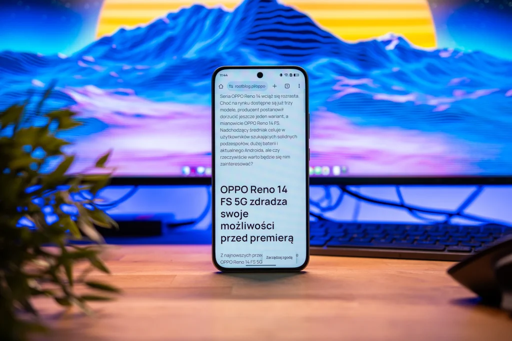 OPPO Reno14 FS 5G - śliczny średniak, dla każdego 13 OPPO Reno14 FS 5G - śliczny średniak, dla każdego