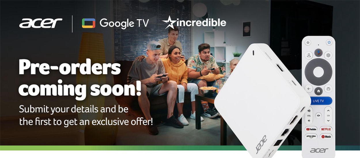 Acer prezentuje swoją przystawkę 4K UHD TV Box z Androidem i bogatym zestawem portów