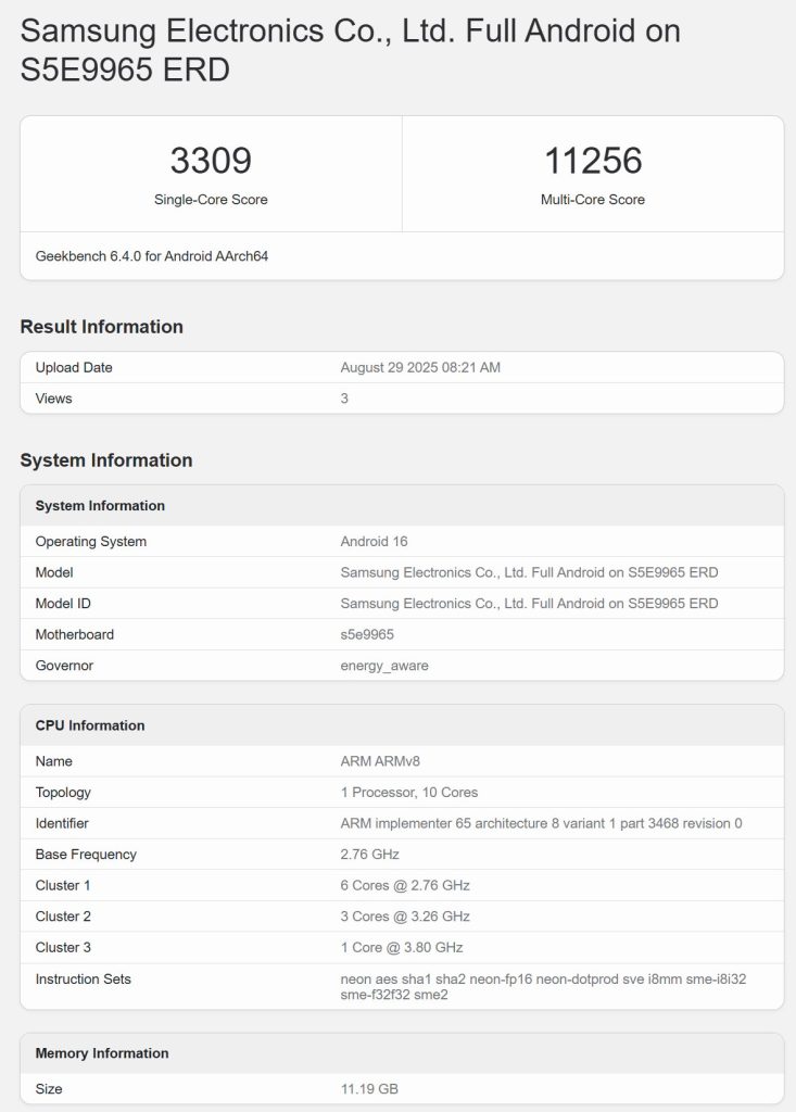 Snapdragon 8 Elite Gen 5 pokazuje moc i rozpoczyna nową rywalizację z Exynosem 12 Snapdragon 8 Elite Gen 5 pokazuje moc i rozpoczyna nową rywalizację z Exynosem