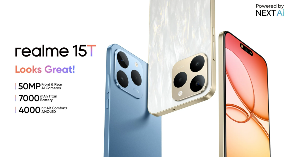 Realme 15T oficjalnie zaprezentowany! telefon zaskakuje specyfikacją i ceną