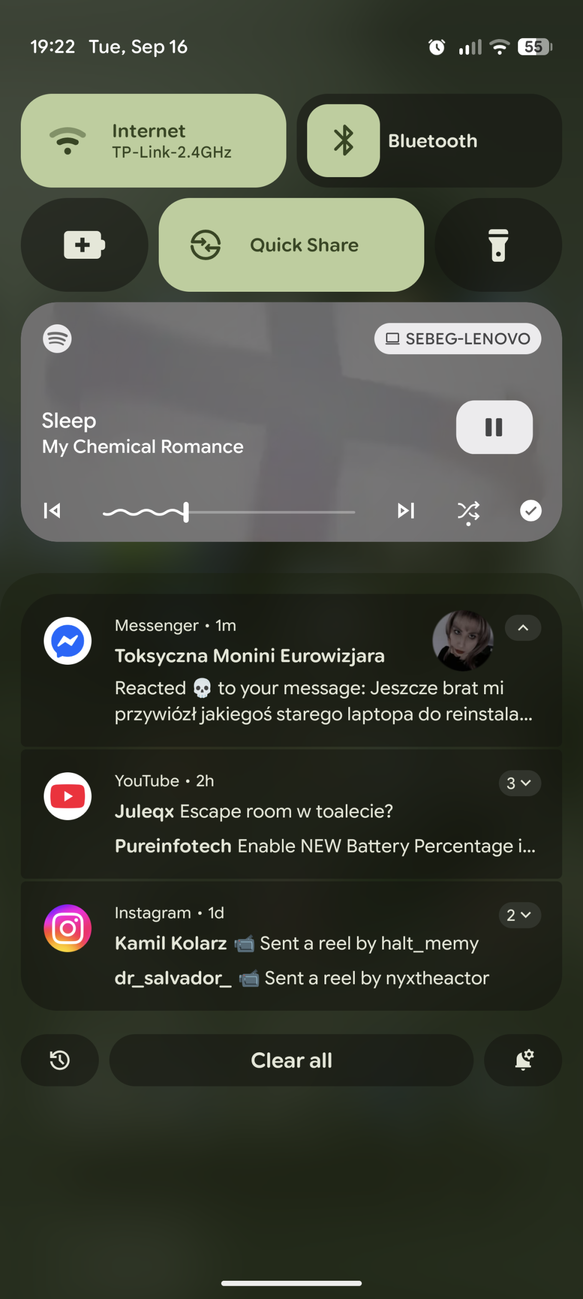 Google Pixel 10 Pro XL - Recenzja 69 Google Pixel 10 Pro XL - Powiadomienia