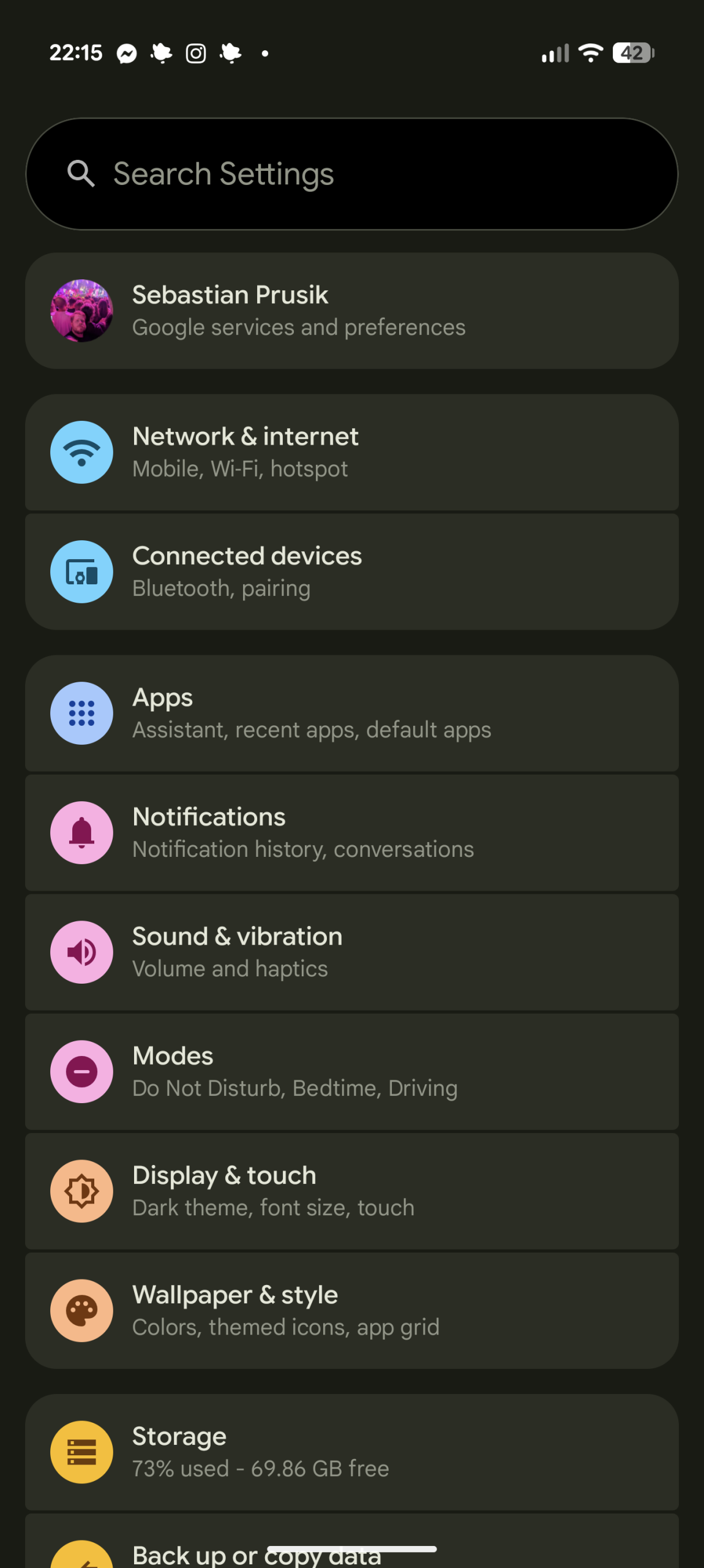 Google Pixel 10 Pro XL - Recenzja 72 Google Pixel 10 Pro XL - Ustawienia