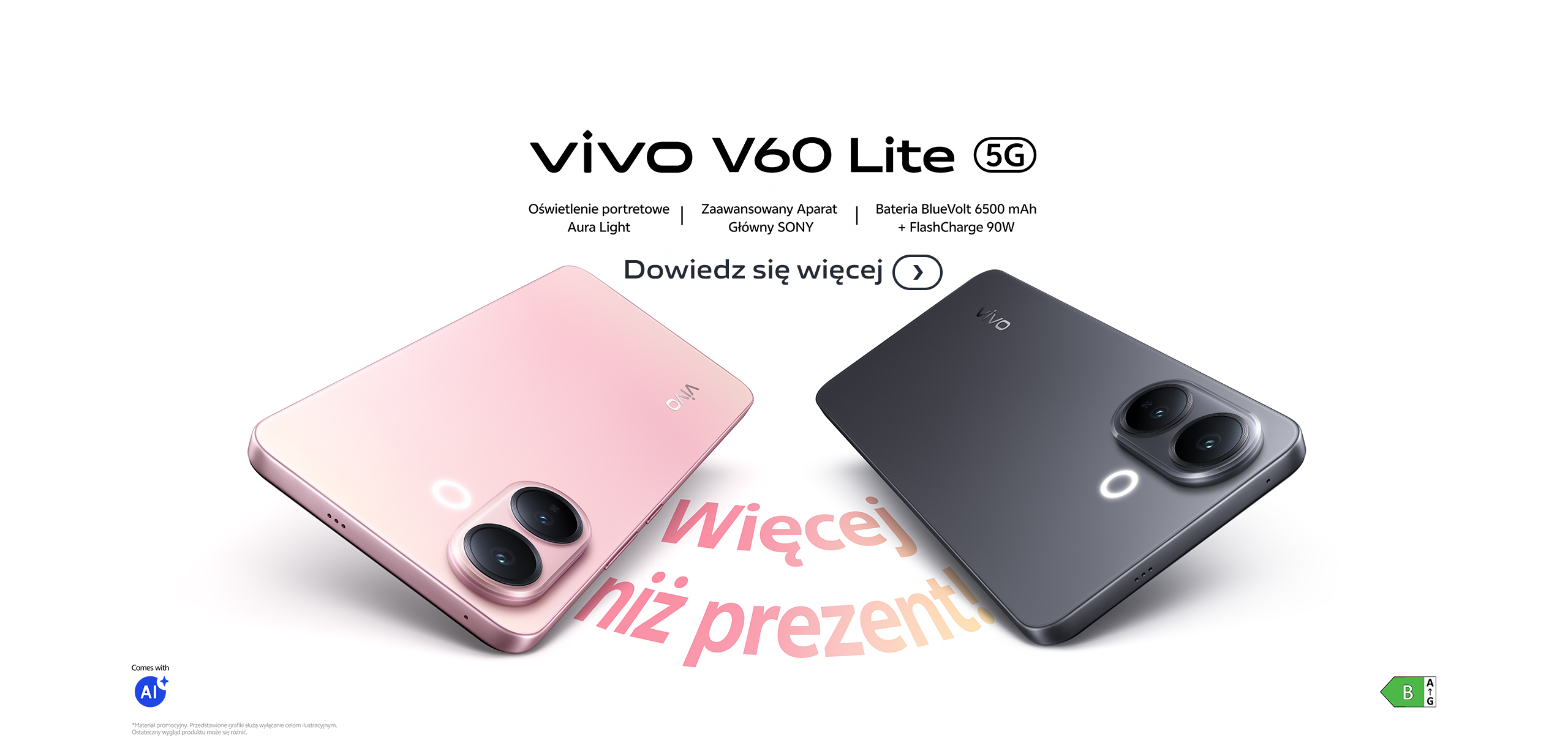 Vivo V60 Lite 5G oficjalnie debiutuje w Polsce! To solidny średniak z prezentem na start