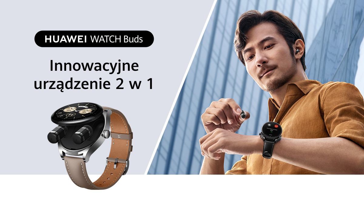 Huawei Watch Buds 2 coraz bliżej! Smartwatch ze słuchawkami powróci w nowej odsłonie