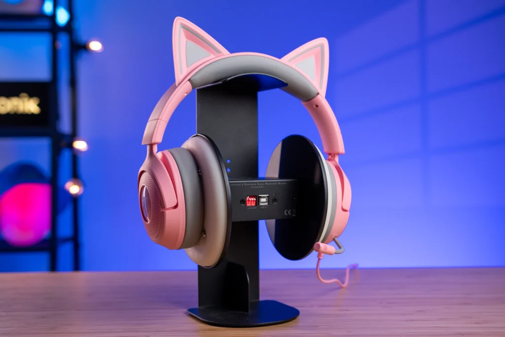 Razer Kraken Kitty v3 X Quatz Edition i Razer Kraken Kitty wersja V3 Pro - test ciekawie wyglądających słuchawek 12 Razer Kraken Kitty v3 X Quatz Edition i Razer Kraken Kitty wersja V3 Pro - test ciekawie wyglądających słuchawek