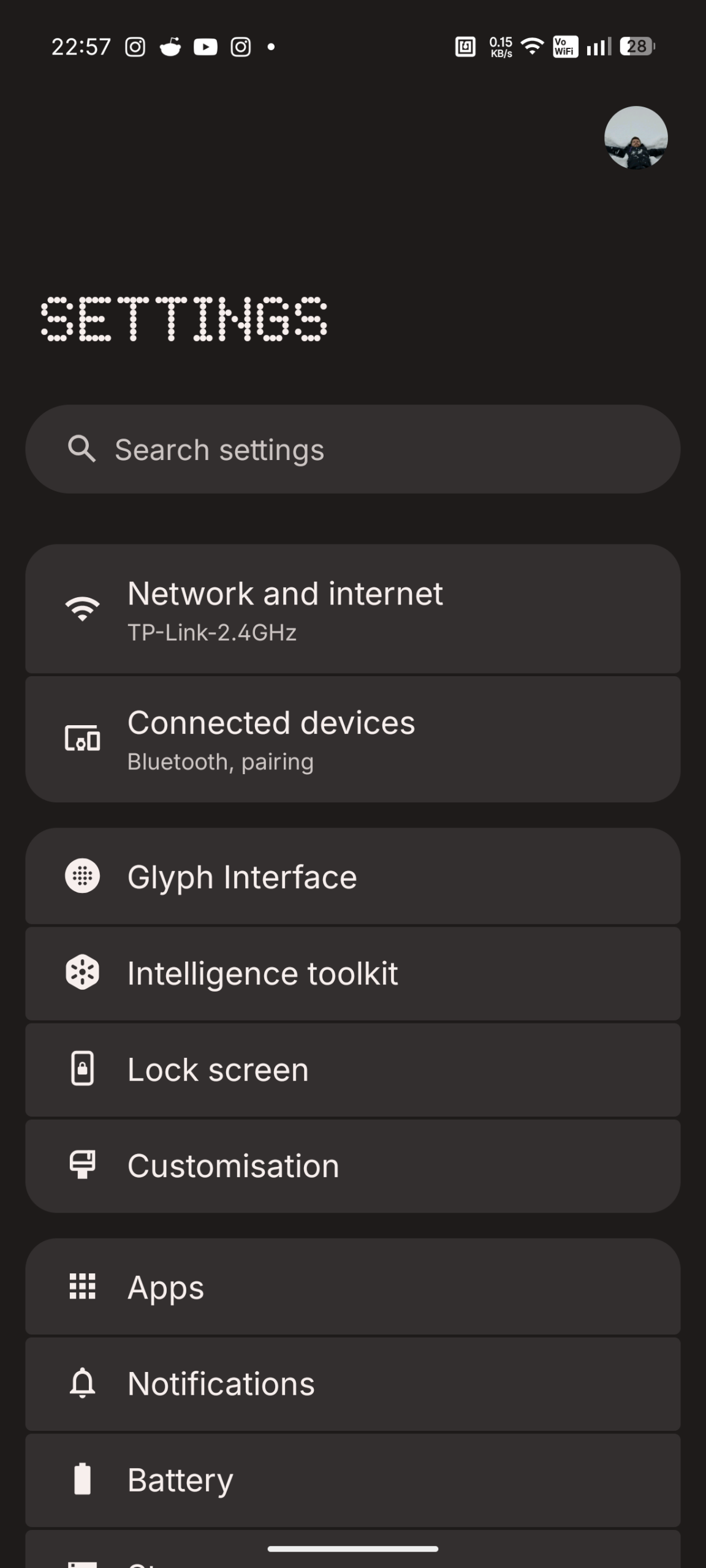 Nothing Phone (4a) - Recenzja 82 Nothing Phone (4a) - Ustawienia
