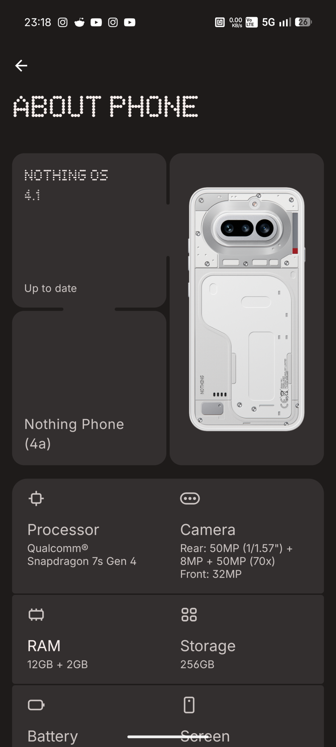 Nothing Phone (4a) - Recenzja 83 Nothing Phone (4a) - O telefonie