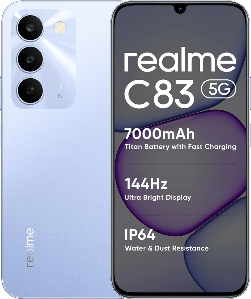 realme C83 5G oficjalnie! Budżetowy smartfon z ogromną baterią i ekranem 144 Hz 15 realme C83 5G oficjalnie! Budżetowy smartfon z ogromną baterią i ekranem 144 Hz