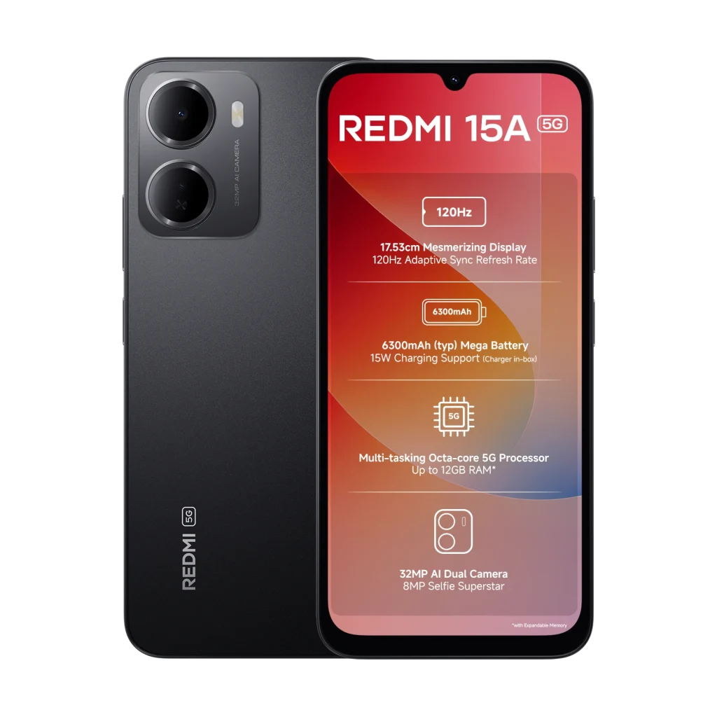 Xiaomi prezentuje Redmi 15A 5G. Długi czas pracy kontra budżetowe kompromisy 12 Xiaomi prezentuje Redmi 15A 5G. Długi czas pracy kontra budżetowe kompromisy