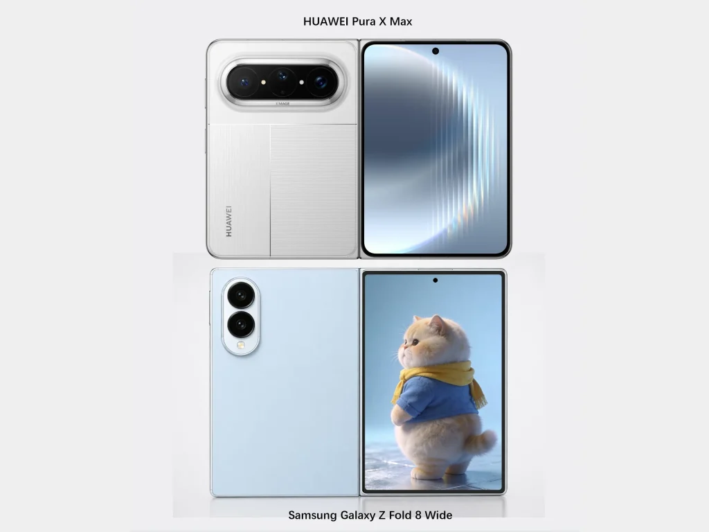 Galaxy Z Fold 8 Wide kontra Huawei Pura X Max. Samsung stawia na smukłość zamiast rekordowej szerokości 13 Galaxy Z Fold 8 Wide kontra Huawei Pura X Max. Samsung stawia na smukłość zamiast rekordowej szerokości