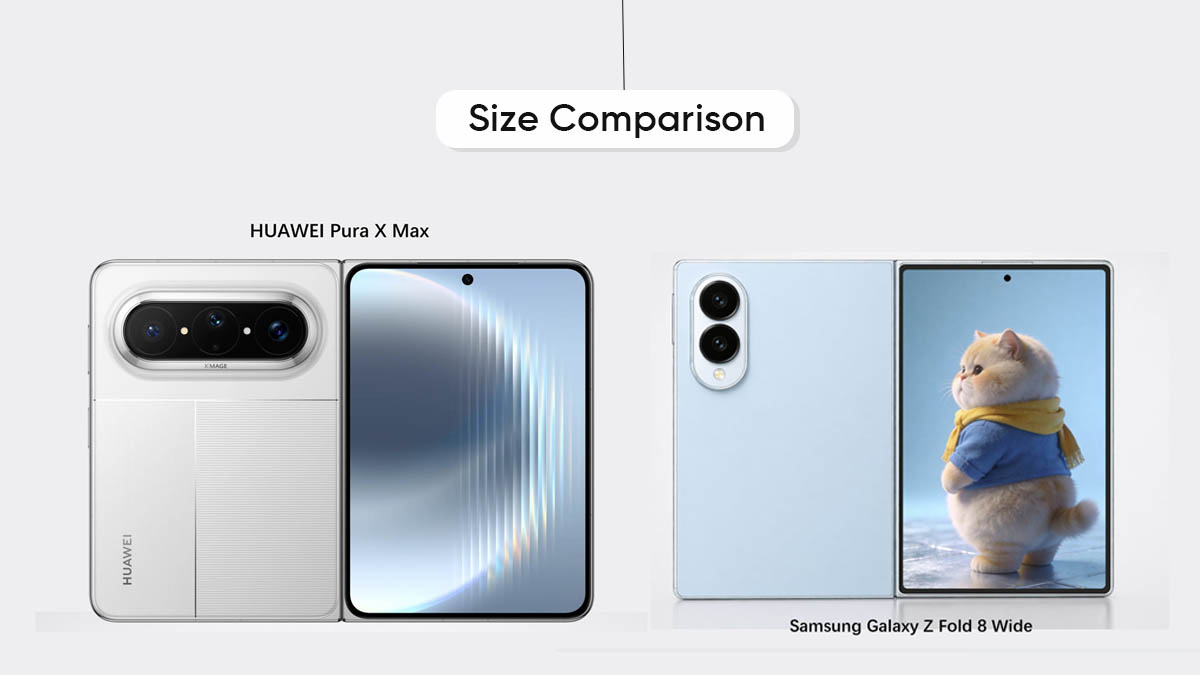 Galaxy Z Fold 8 Wide kontra Huawei Pura X Max. Samsung stawia na smukłość zamiast rekordowej szerokości