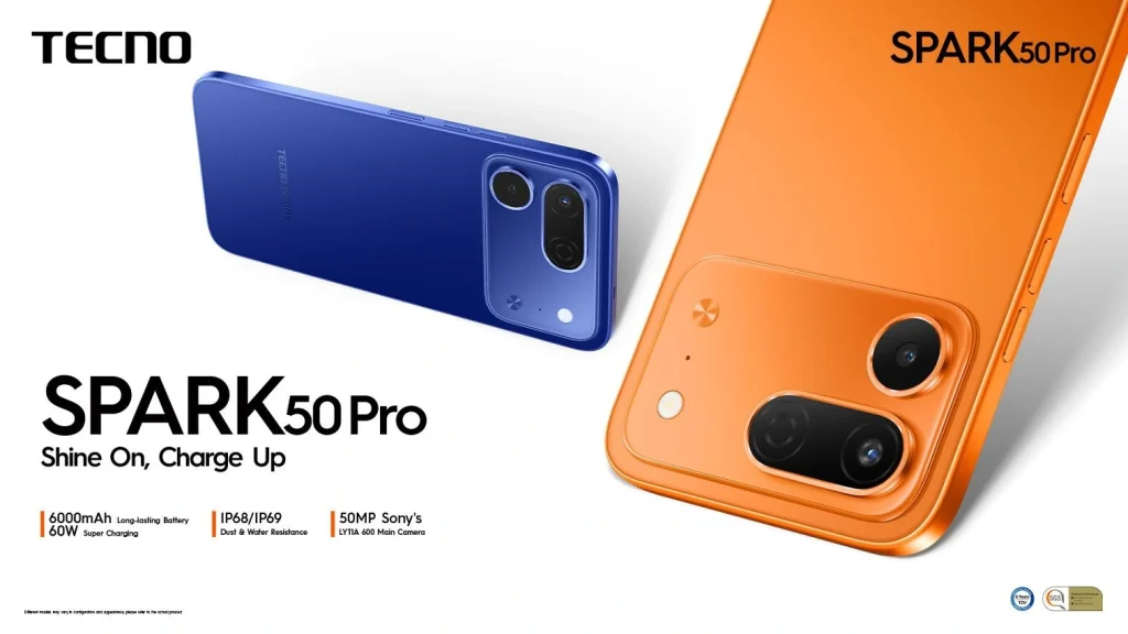 TECNO Spark 50 Pro oficjalnie wprowadzony na rynek! Średnia półka z dużą baterią i funkcjami AI 12 TECNO Spark 50 Pro oficjalnie wprowadzony na rynek! Średnia półka z dużą baterią i funkcjami AI