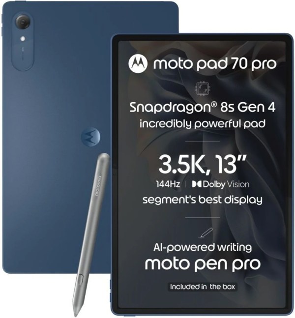 Motorola wraca do gry w segmencie tabletów. Moto Pad 70 Pro celuje w najwyższą półkę 12 Motorola wraca do gry w segmencie tabletów. Moto Pad 70 Pro celuje w najwyższą półkę