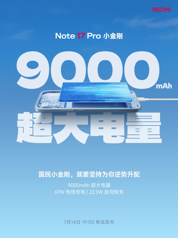 Redmi Note 17 Pro zapowiada się niezwykle ciekawie. Xiaomi stawia na ogromną baterię i wytrzymałość 14 Redmi Note 17 Pro zapowiada się niezwykle ciekawie. Xiaomi stawia na ogromną baterię i wytrzymałość