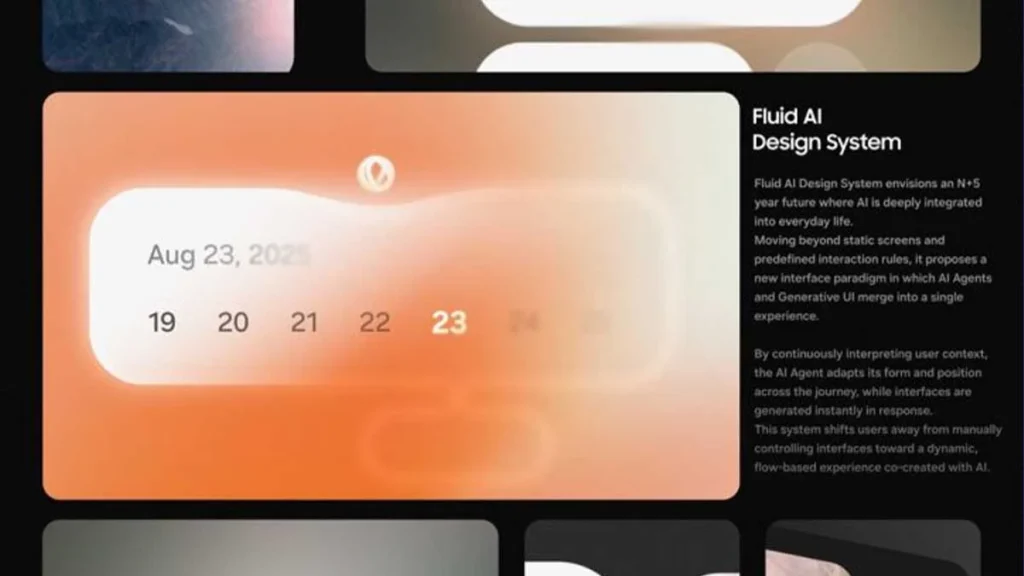 Samsung prezentuje Fluid AI Design System! Tak może wyglądać przyszłość One UI 13 Samsung prezentuje Fluid AI Design System! Tak może wyglądać przyszłość One UI