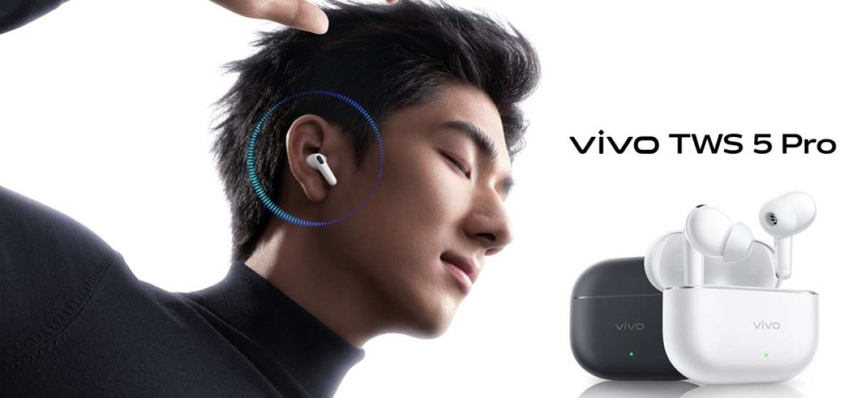 vivo TWS 5 Pro oficjalnie debiutują na rynku! Producent postawił na jakość dźwięku, rozbudowane ANC i funkcje AI