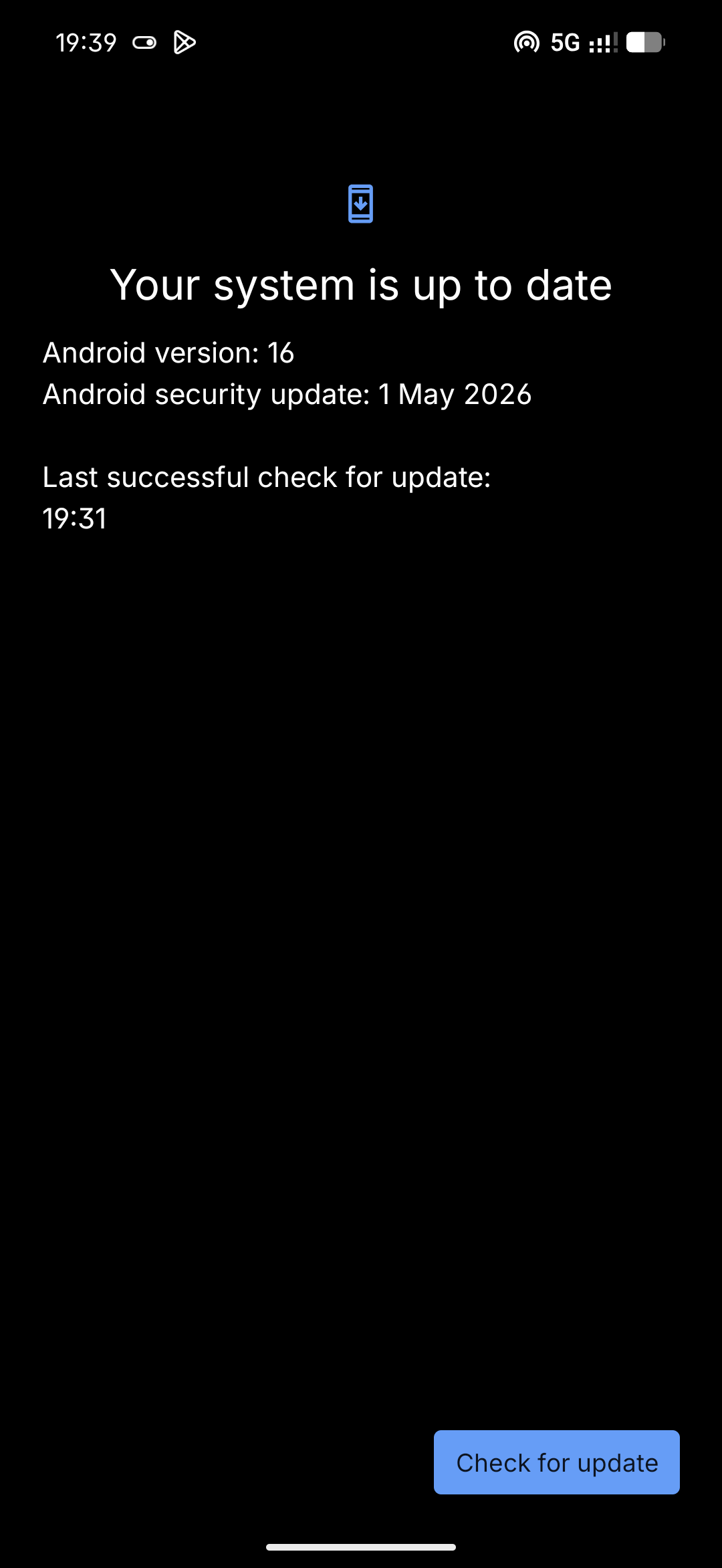 Nothing Phone (4b) - Recenzja 70 Nothing Phone (4b) - Aktualizacja systemu #1 zainstalowana (Android 16; Nothing OS 4.1 - SuperContra-B4.1-260618-1034)